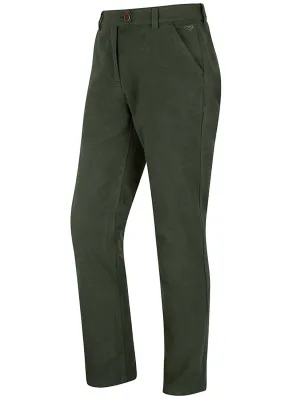 30% OFF HOGGS OF FIFE Monarch II Moleskin Trousers - Mens - Dark Olive - Size: 46" Regular