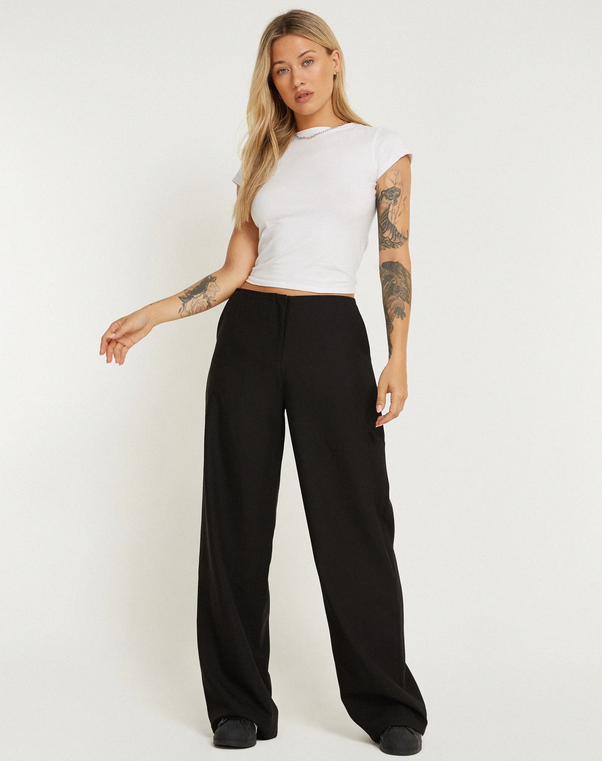 Amadi Trouser in Tailoring Black