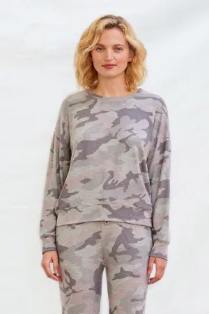 Camo Cozy Sweater