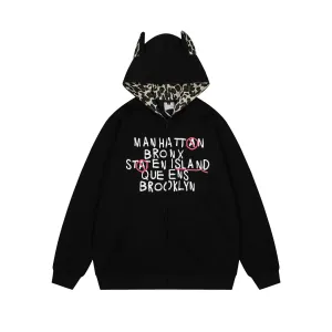 Cityscape Rosettes Hoodie