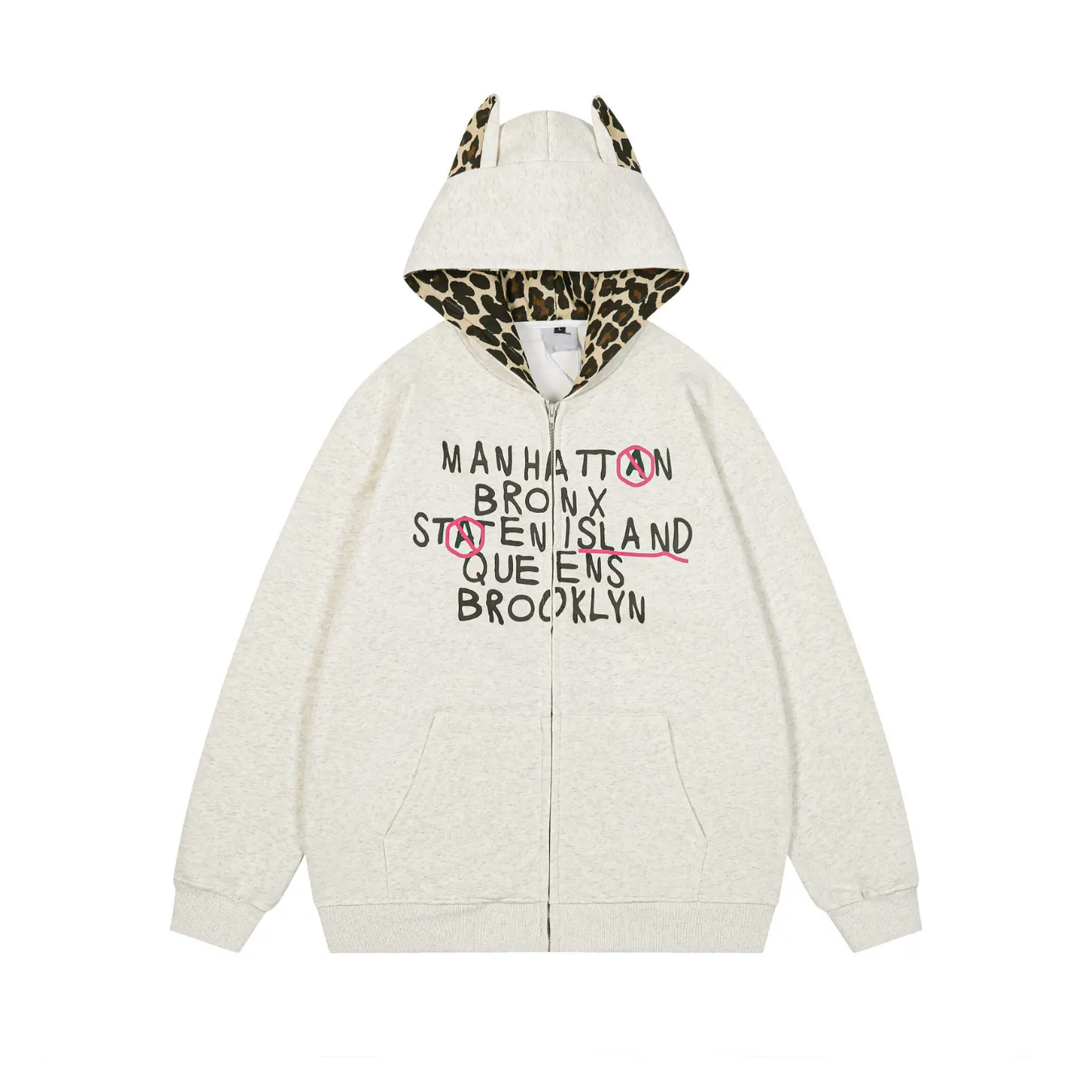 Cityscape Rosettes Hoodie