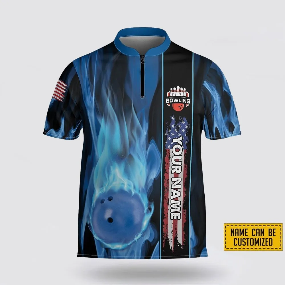 Custom Name Living Life Bowling The Fast Lane Bowling Jersey Shirt – Perfect Gift for Bowling Lovers