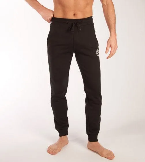 Men - J&J - Jogger Pants (Sweatpants)  -Black