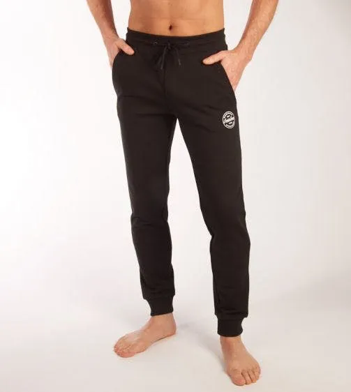 Men - J&J - Jogger Pants (Sweatpants)  -Black