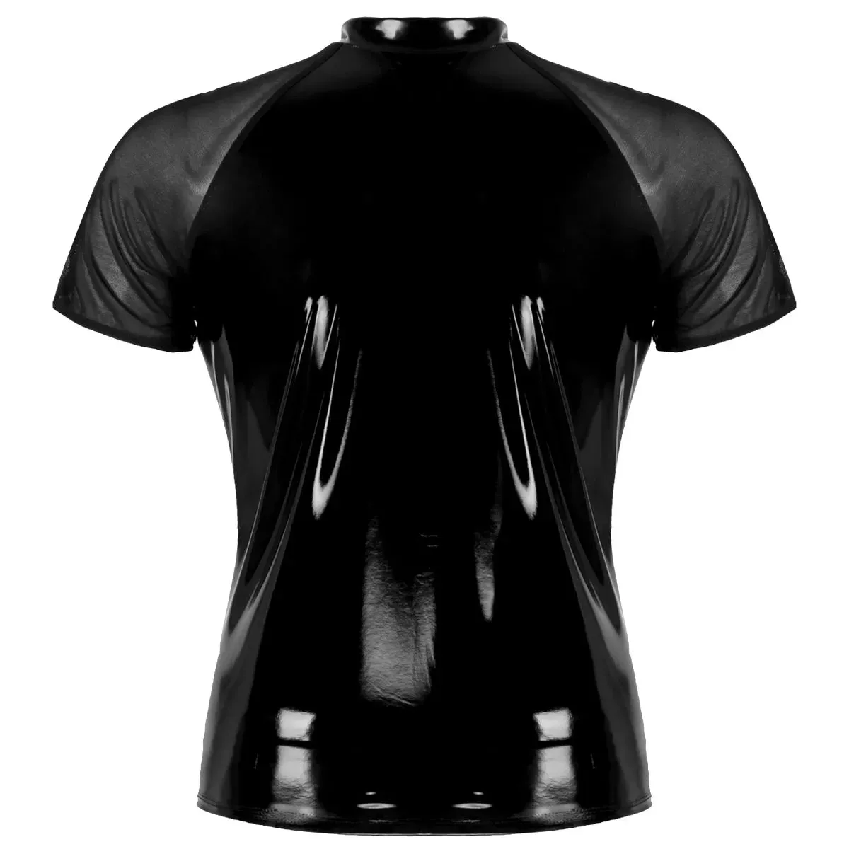 Men's Shiny Wetlook Shirt