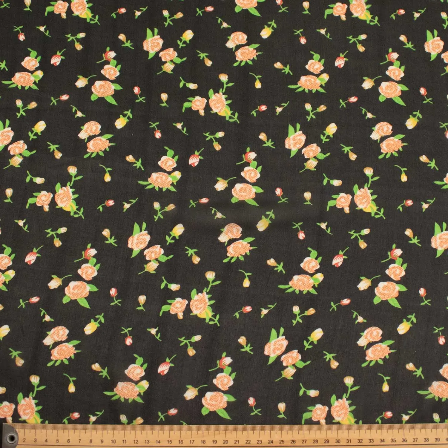 Printed Chiffon Design-1 Small Flowers