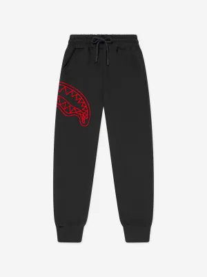 Sprayground Boys Basic Logo Joggers in Black